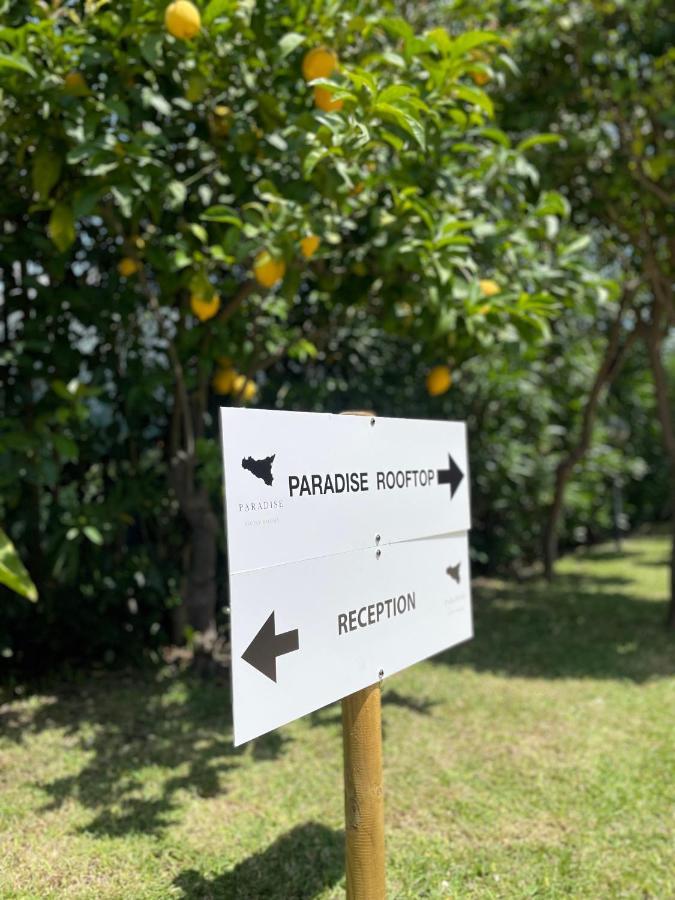 Paradise Sicily Rooms カラタビアーノ エクステリア 写真
